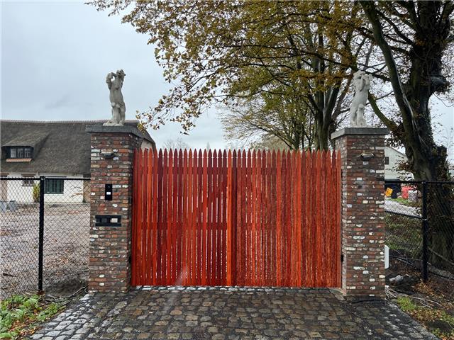 Houten poorten op maat - Garden Construct Tuinhuizen